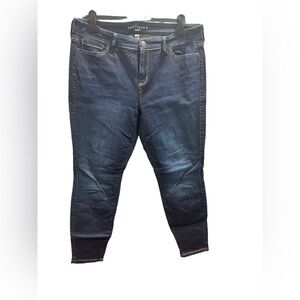 Boutique Skinny Blue Jeans Size 14W